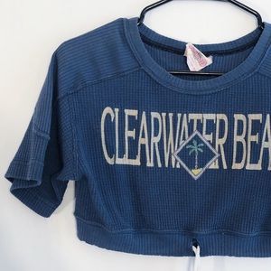 Vintage Tops - Vintage 80s waffle crop top Vintage Tops - Vintage 80s waffle crop top